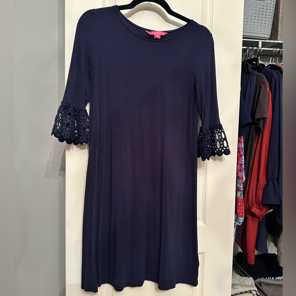 Navy Lilly Pulitzer dress